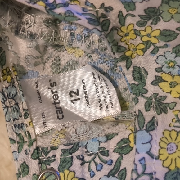 Carter's dress with sweater size 12 months - Picture 7 of 9